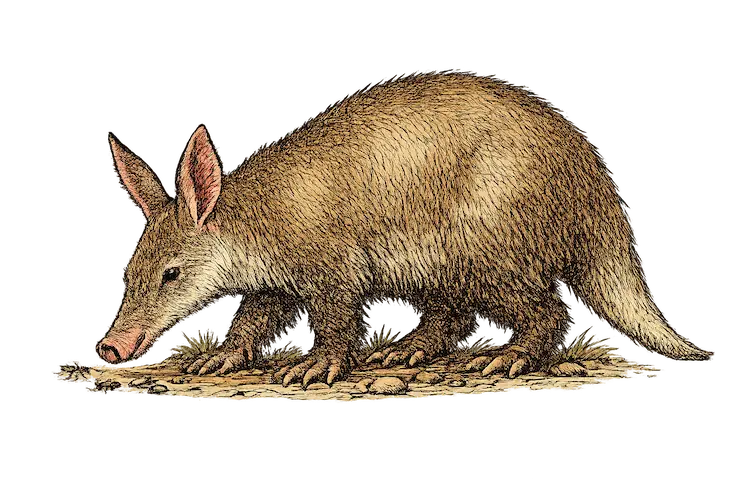 Male and female impala sketch comparison