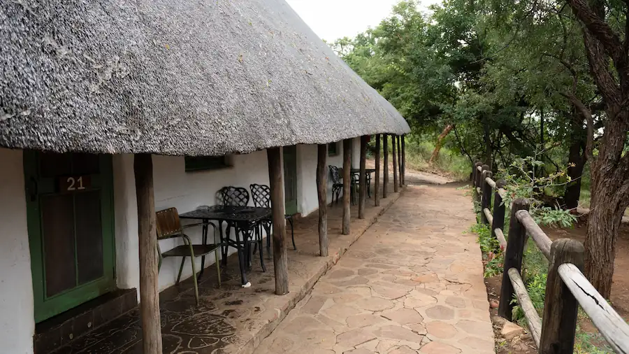 Punda Maria Rest Camp bungalows - Front View