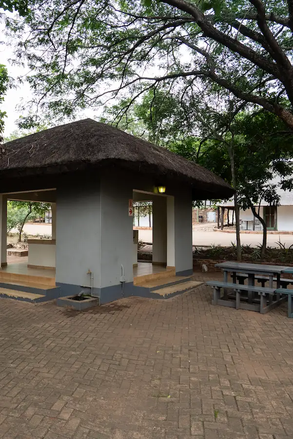 Punda Maria Rest Camp Communal Kitchen - Washup Area