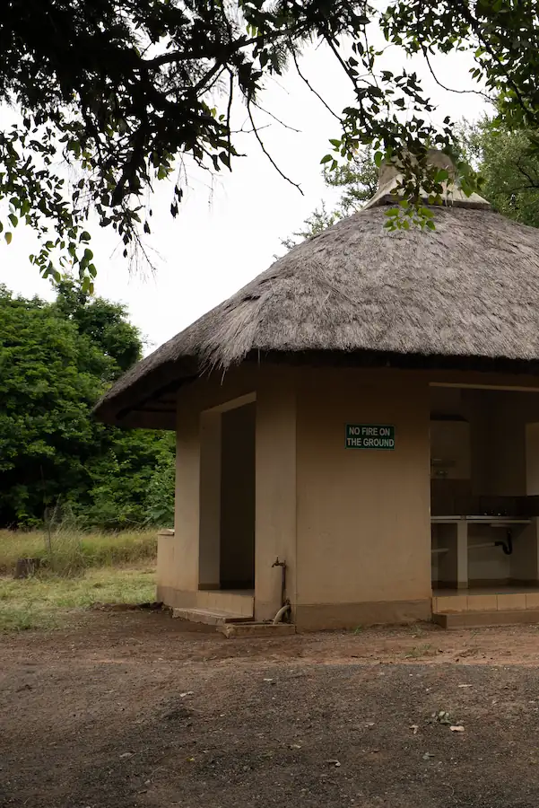 Punda Maria Rest Camp Communal Kitchen - Washup facility