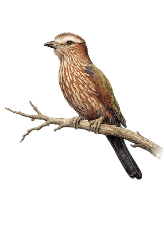 purple roller sketch